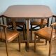 Built-in table and chairs Thonet