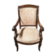 Fauteuil empire à cross