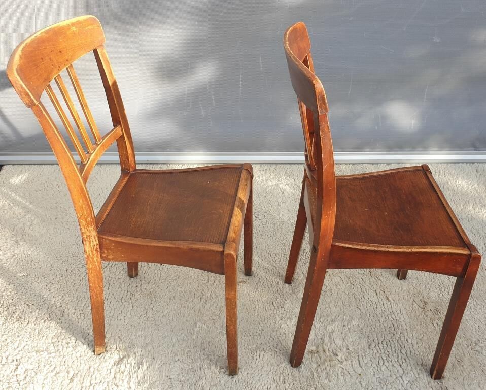 Pair bistrot chairs Stella 1934