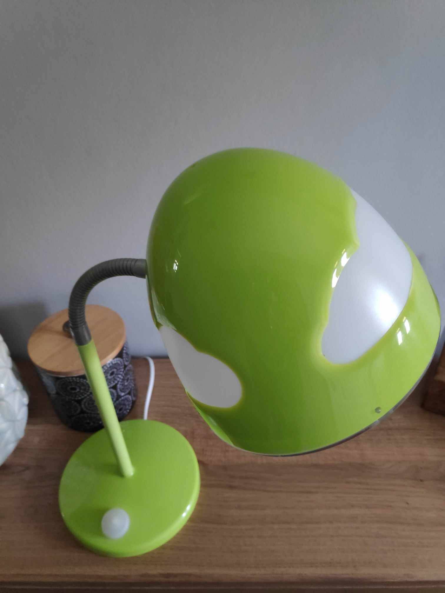 Ikea Skojig green desk lamp (L-0001)