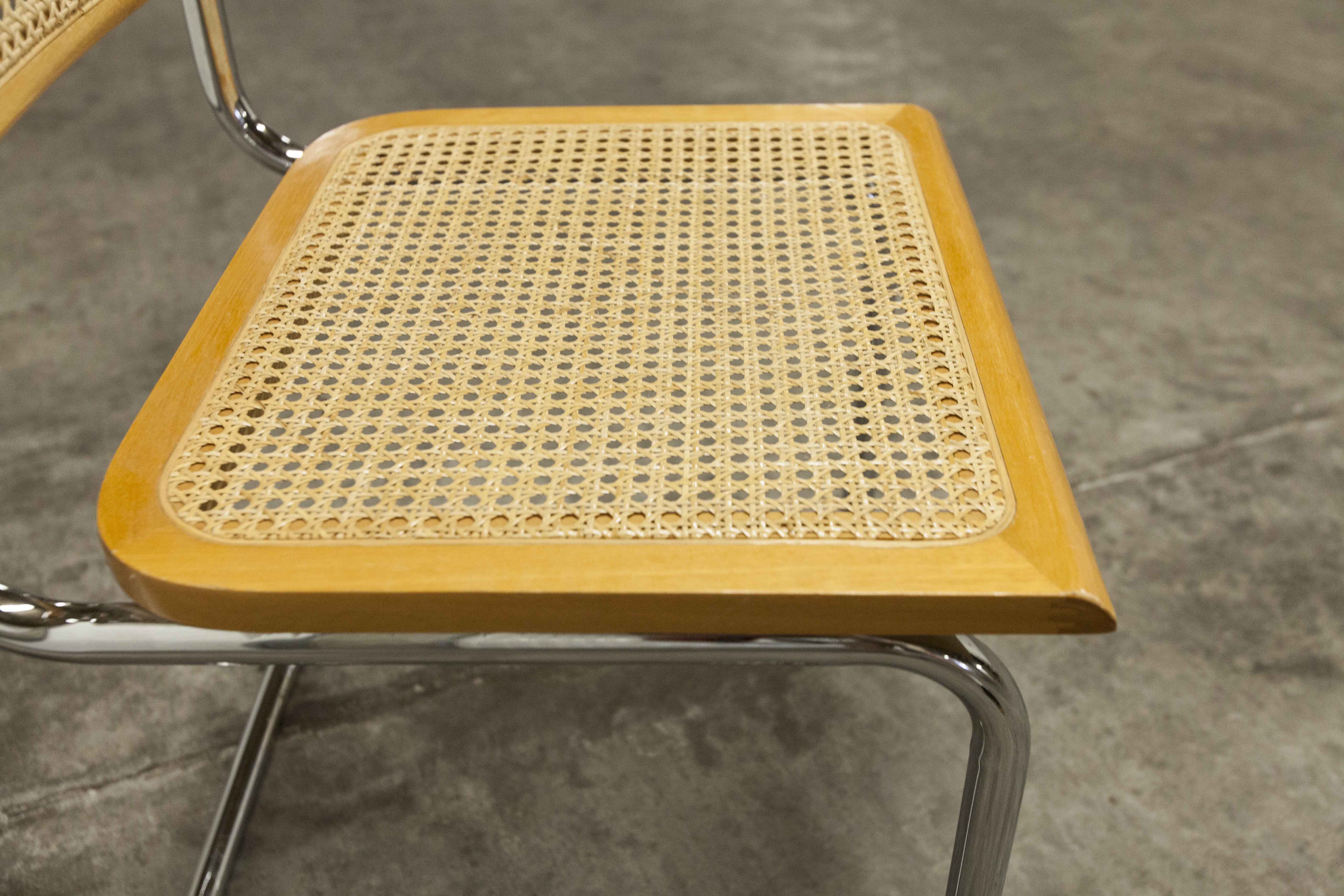 Breuer B32 cannage chair