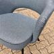 Conference chair by Eero Saarinen for Knoll, reupholstered.