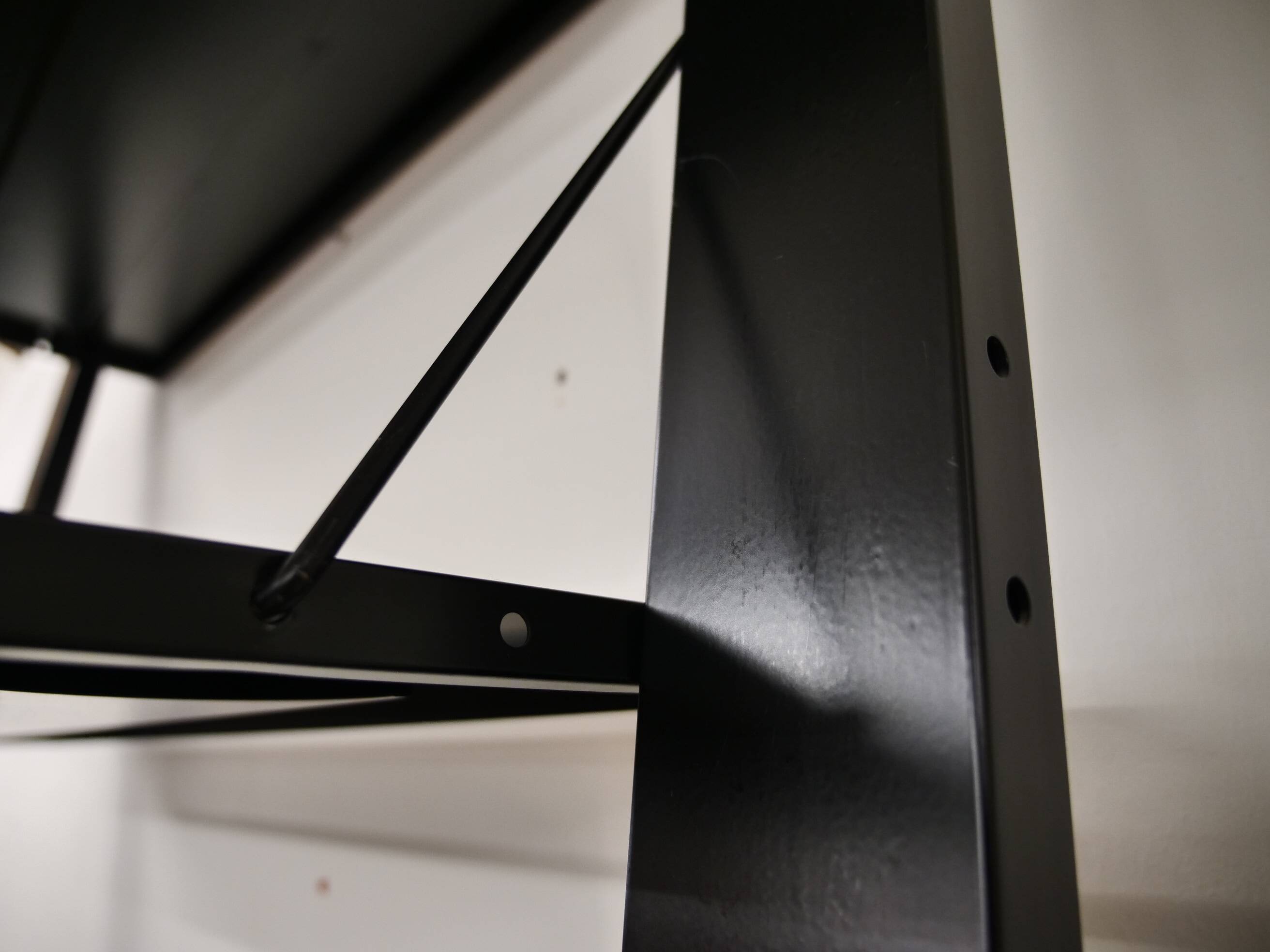 Postmodern Shelf Metal by Rodney Kinsman for Bieffeplast, 1980s