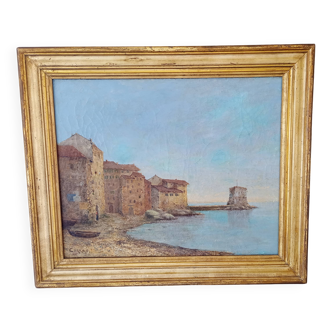 Oil painting on canvas southern port corras