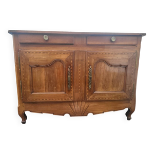 buffet ancien en bois - massif