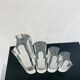 Complete set of 4 Luigi Massoni soliflore vases