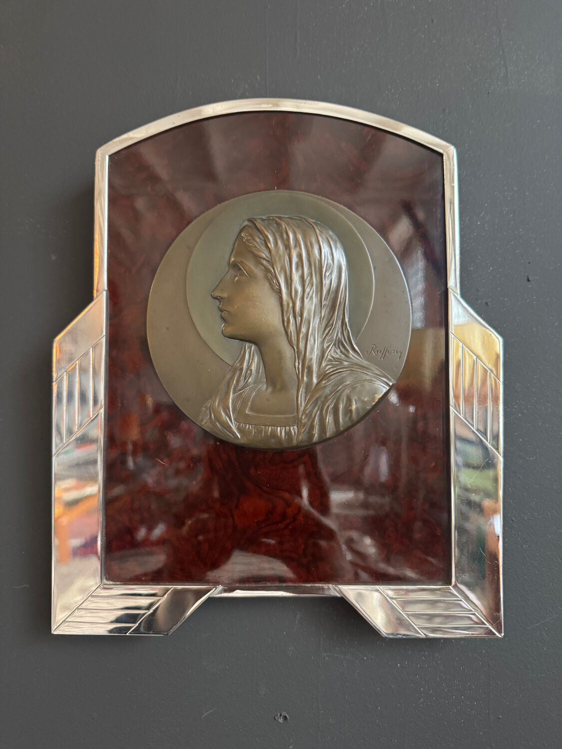Chrome, Bakelite and Art Deco bronze icon