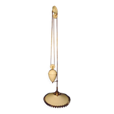 1930s brass "up and down" suspension