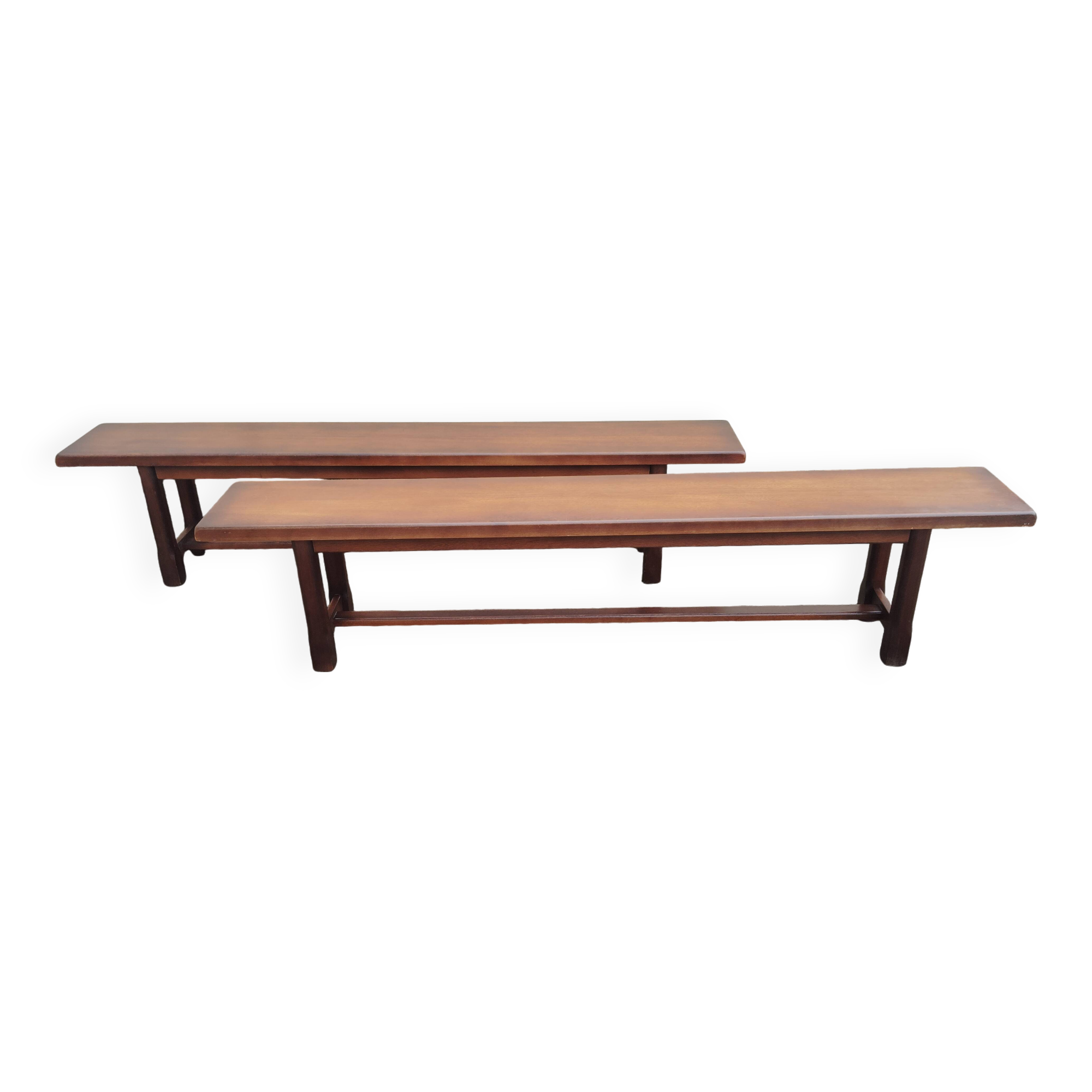 ,Pair of benches length 2 meters