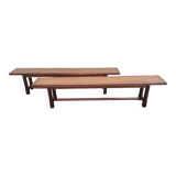 ,Paire de bancs longueur 2 mètres