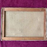 French Provence Landscape Vintage Oil Painting