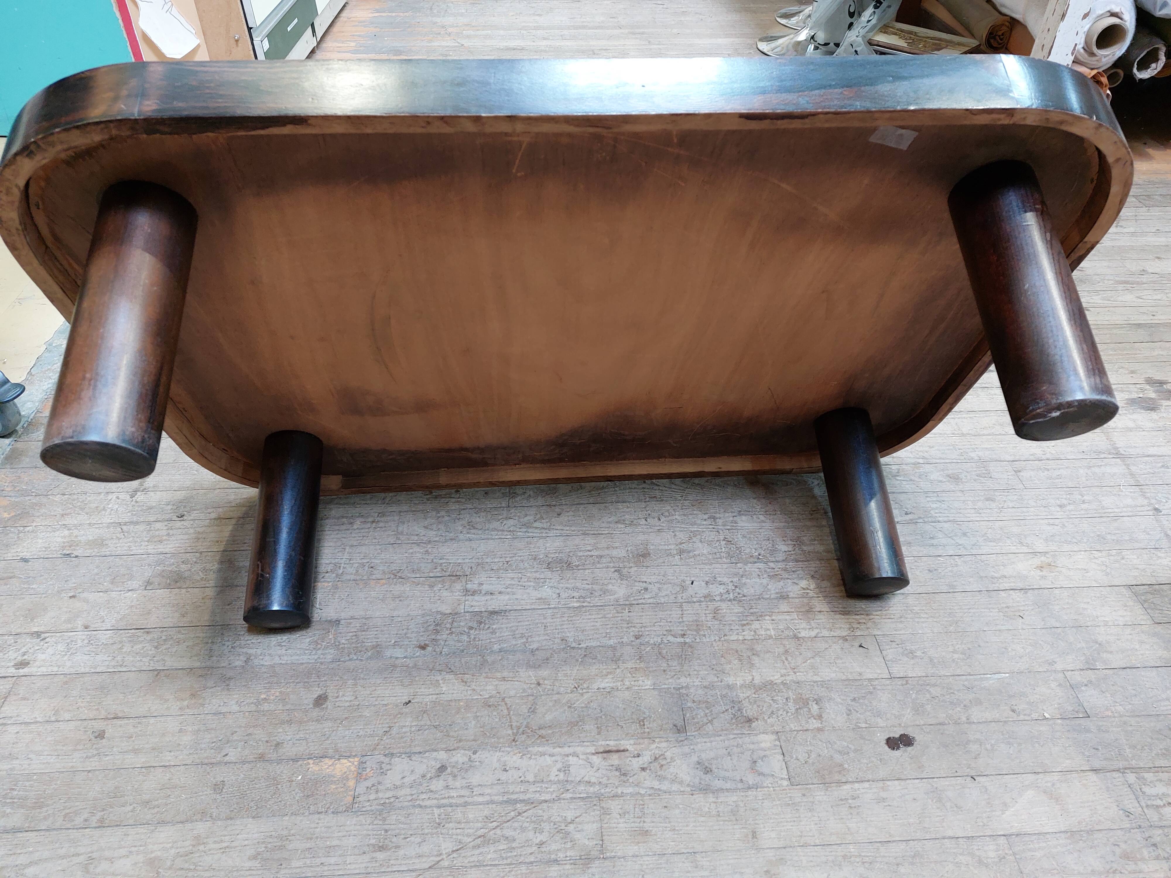 Table basse "Herbier" par Roger Capron - Années 60/70 - Vallauris