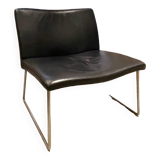 Vintage Scandinavian leather chair