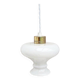 Vintage opaline portable lamp