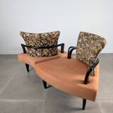 Pair of Esprit Modular Lounge Chairs by Brunati & Zerbaro, 1980s