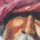 Orientalist portrait the man in the pink turban