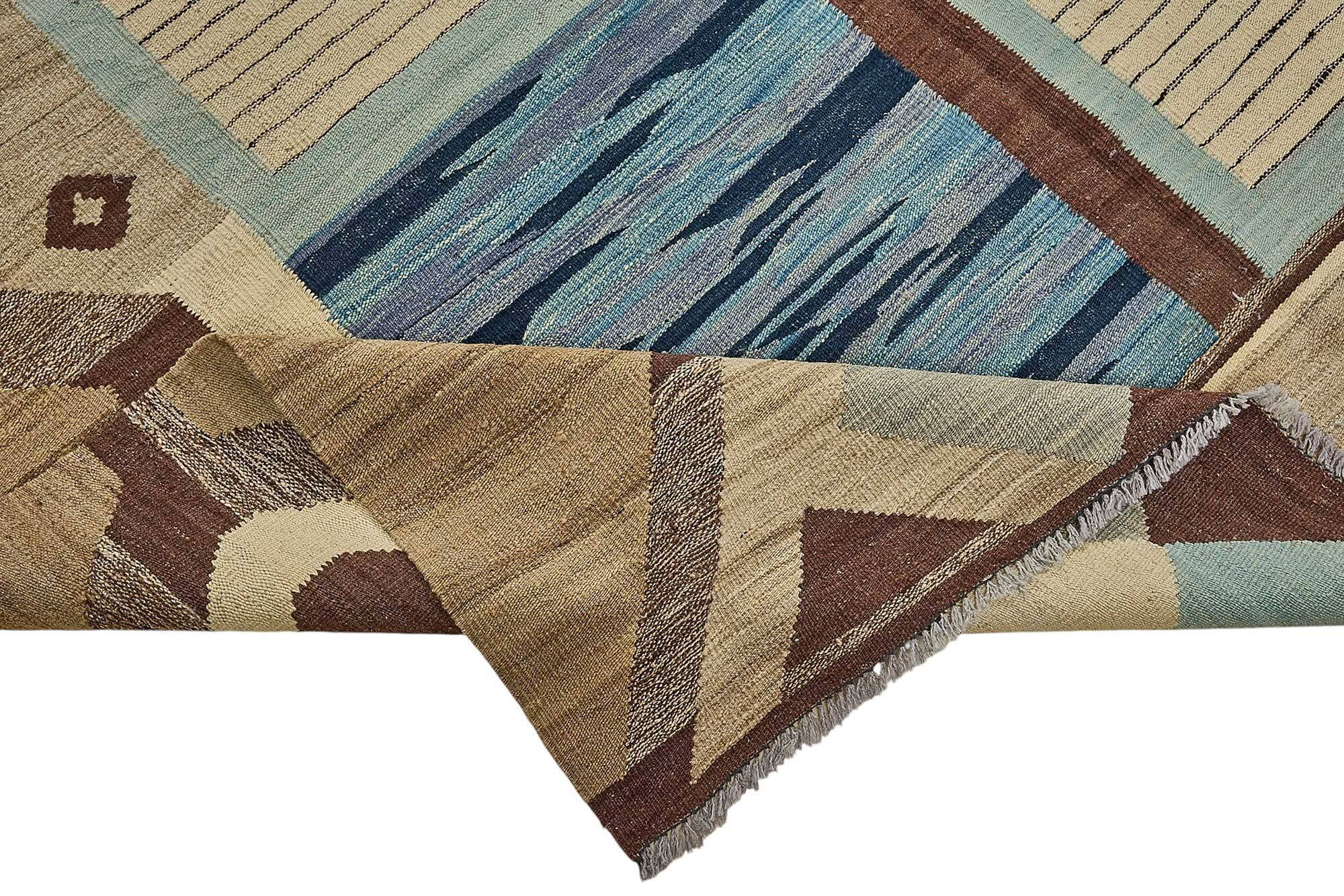 Contemporary Tribal Decorative Kilim 307 cm x 390 cm