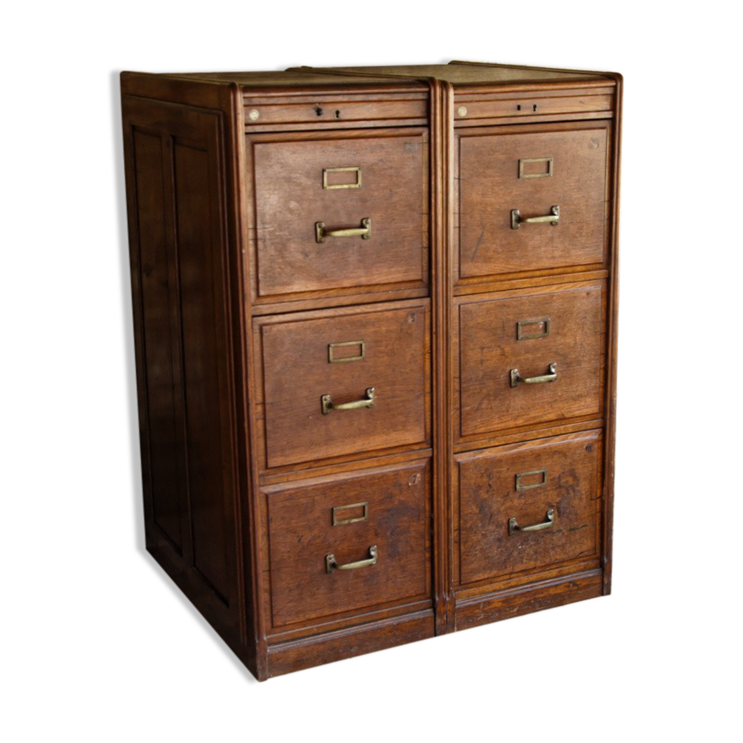 Old double oak binder