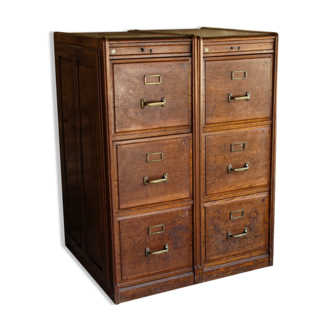 Old double oak binder