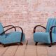 Art Deco Armchairs by J. Halabala for Up Zavody, Czech, 1930s, Set of 2