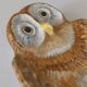 Vintage Vallauris ceramic owl trinket tray