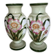 Opaline vase from the Napoléon III period.