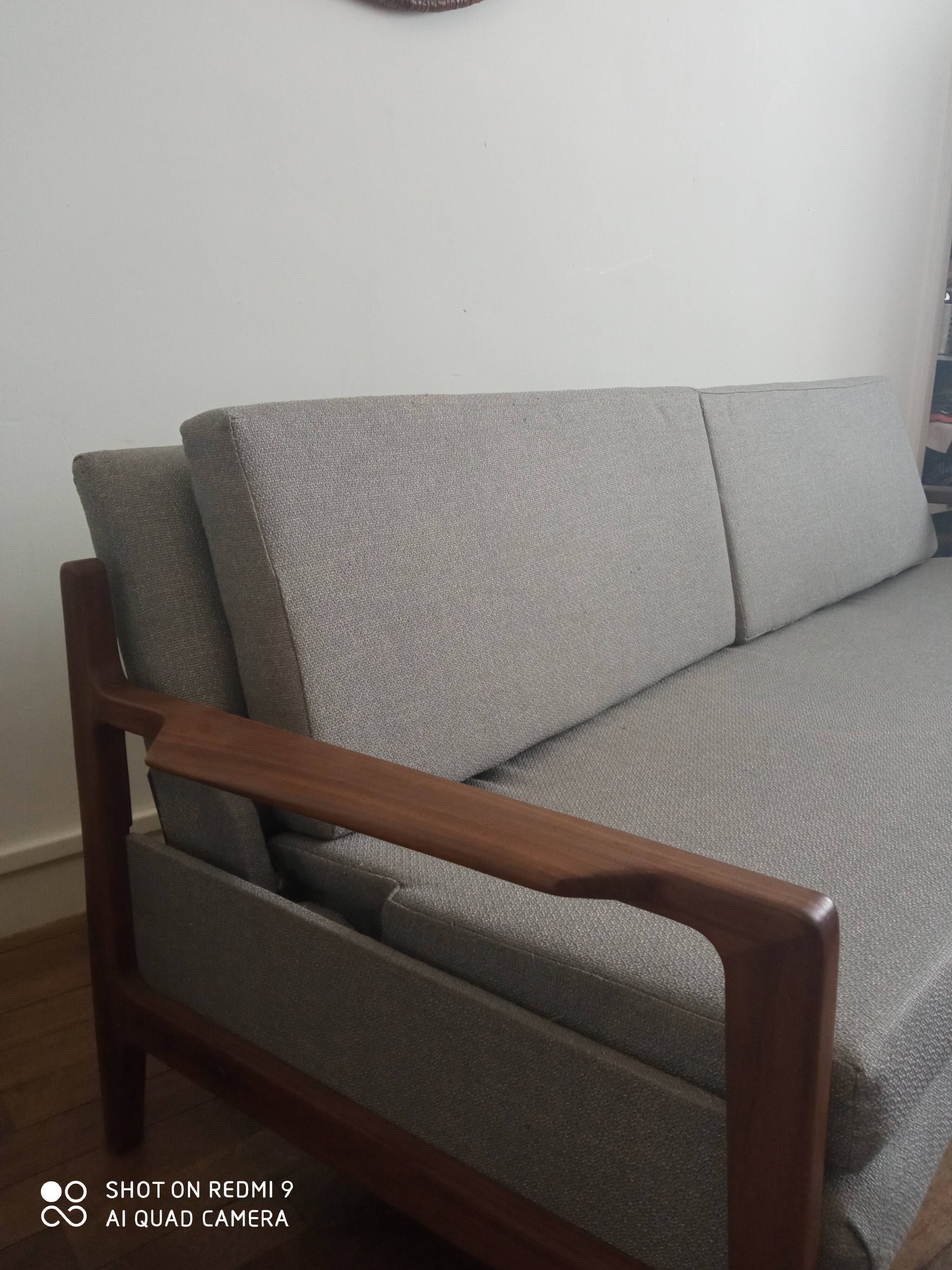 Danish sofa in vintage teak