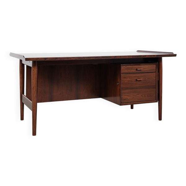 Bureau danois des années 1960 en palissandre par Arne Vodder pour Sibast.