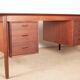 Bureau de Direction Danois en teck par Gunnar Nielsen Tibergaard 1960.