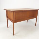 Danish Teak Desk by Gunnar Nielsen Tibergaard, 1960s