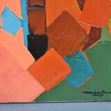 Michel Petiot, known as Micha, Composition for Violin No. 2, canvas