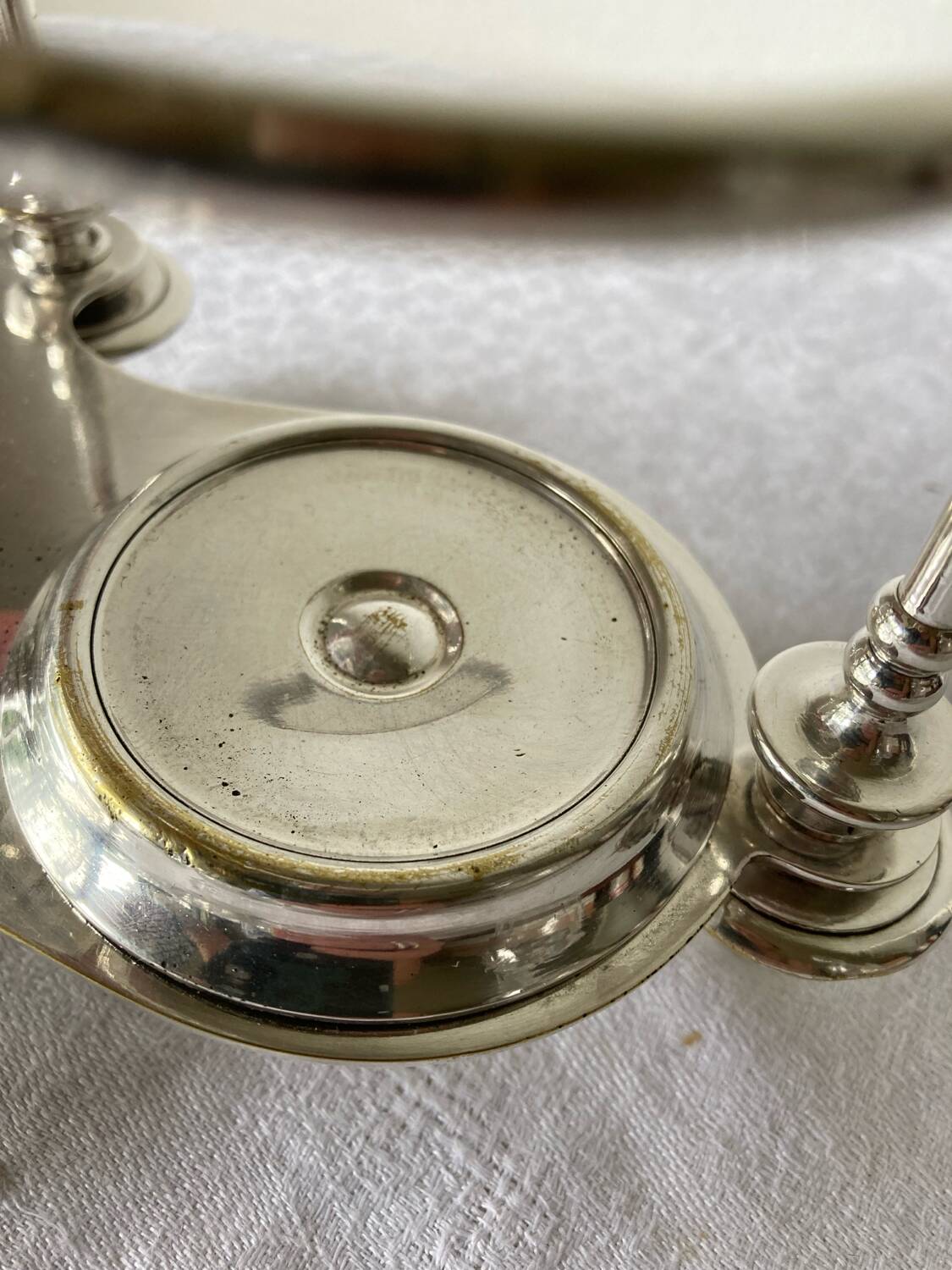 Christofle silver-plated metal servant