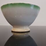 Old porcelain bowl "Moulin des loups" ceramics from Saint-Amand