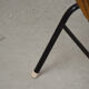 Paire de fauteuils en rotin et métal 1960