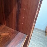 Scandinavian rosewood bookcase