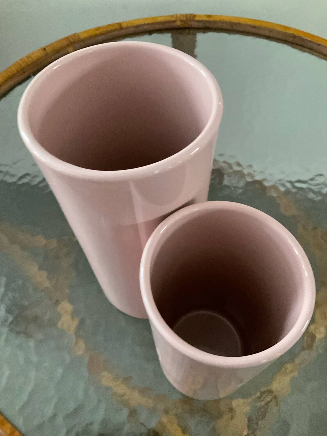 Duo vases vintage Royal céramique années 70-80