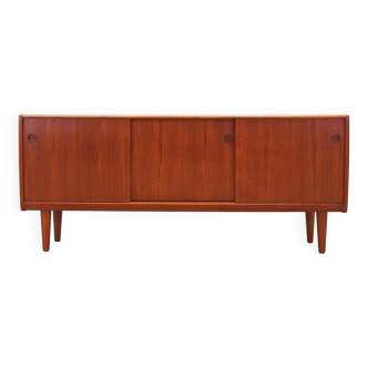 Buffet en teck, design danois, années 1970, production : Danemark