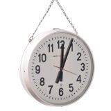 Double vintage station clock