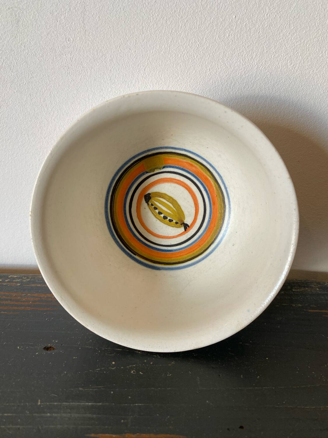 Roger Capron fruit bowl, Vallauris