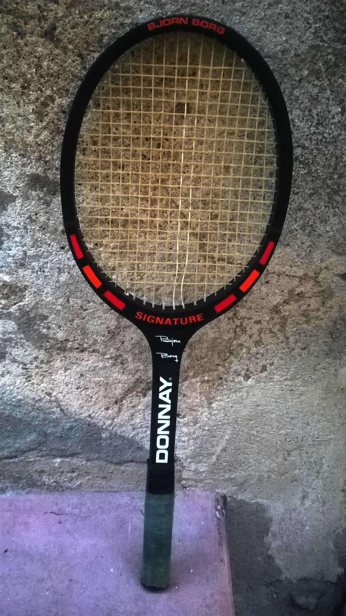 Raquette de tennis vintage