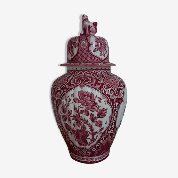 Covered vase Royal Sphinx Maastricht Petrus Regout & Co