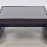 Postmodern Architectural Wooden Coffee Table, Germany, 1970s