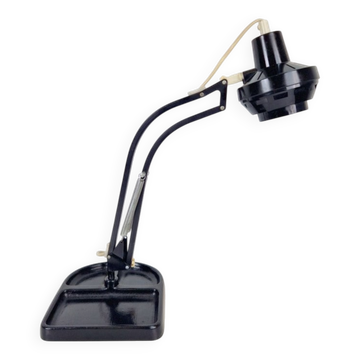 Lampe de bureau architecte articulée de milieu de siècle Type 3842 de Ledu, Suède, années 1960.
