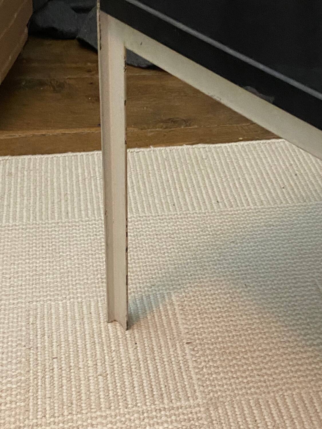 Florence Knoll T angle coffee table, Formica, vintage, design, 1950,