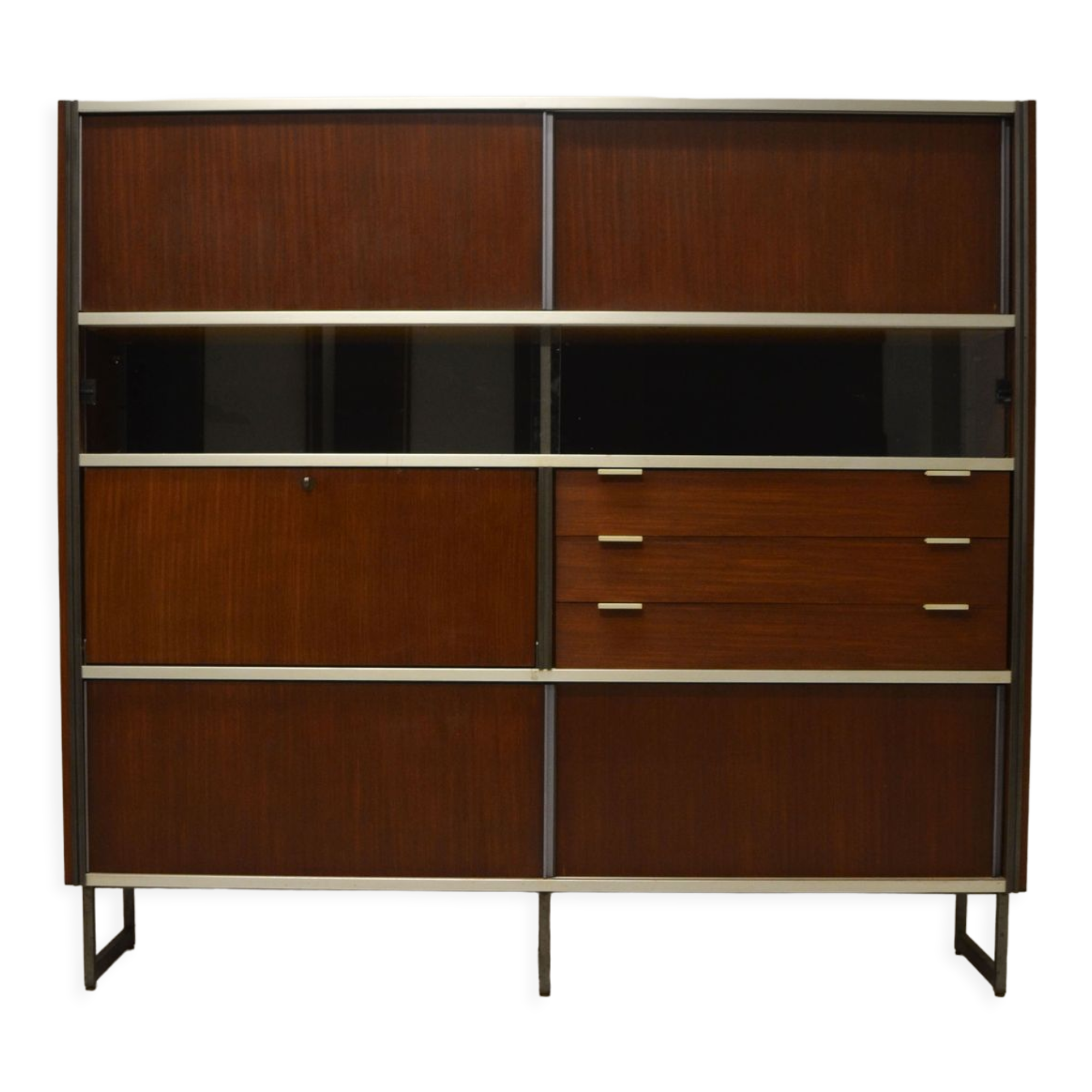 EFA bookcase with writing desk by George Frydman