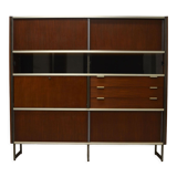 EFA bookcase with writing desk by George Frydman