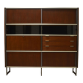 EFA bookcase with writing desk by George Frydman