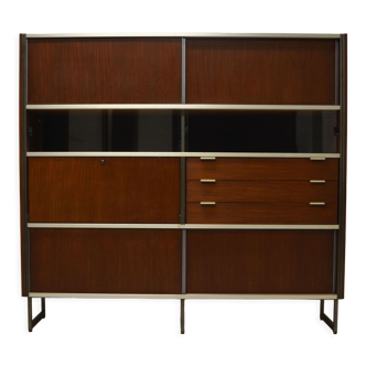 EFA bookcase with writing desk by George Frydman