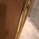 VINTAGE 70'S BRASS MIRROR
