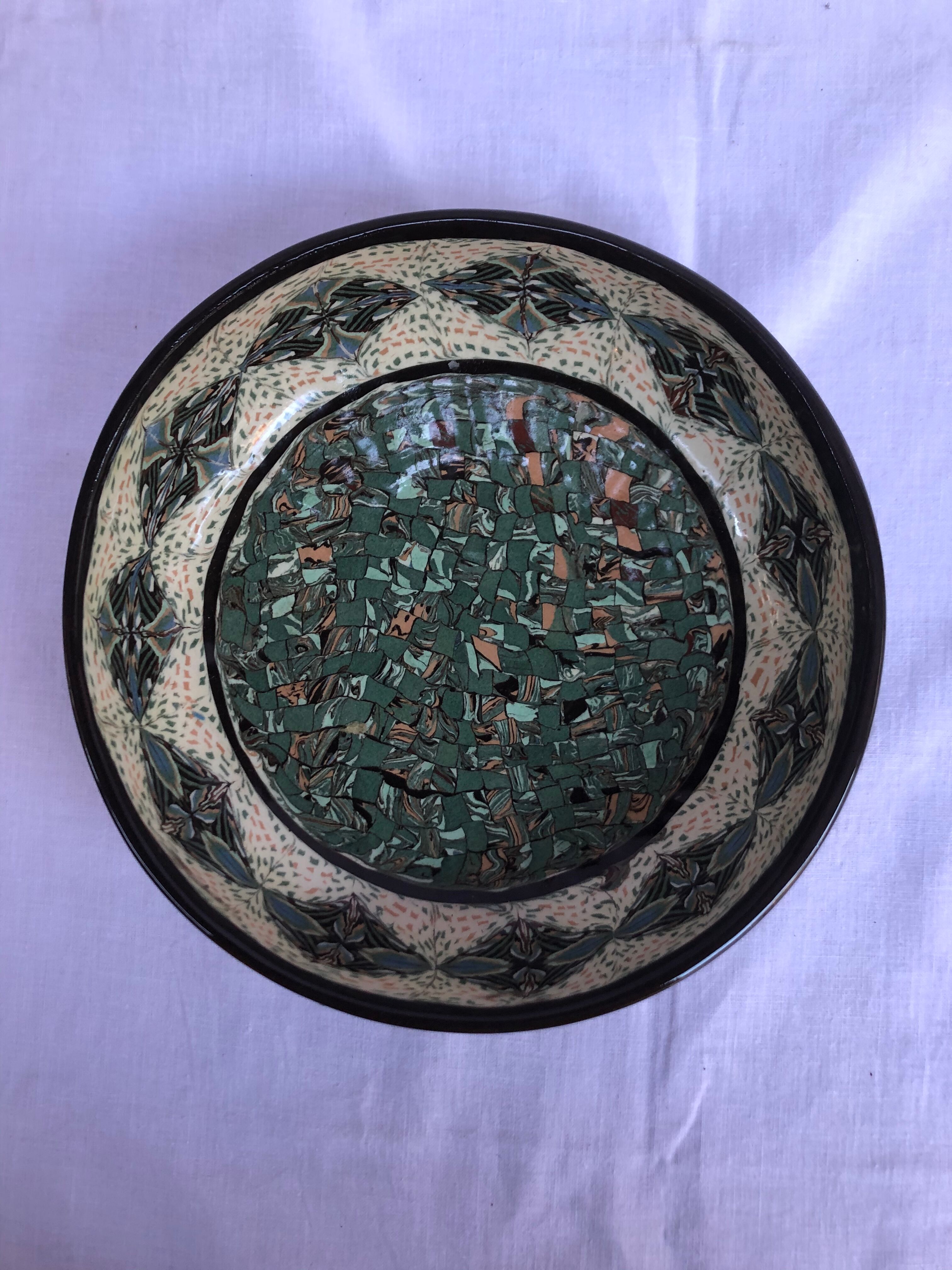 1950s Vallauris ceramic cup or empty pocket